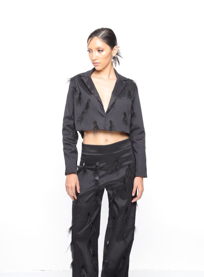 Black Feather Set