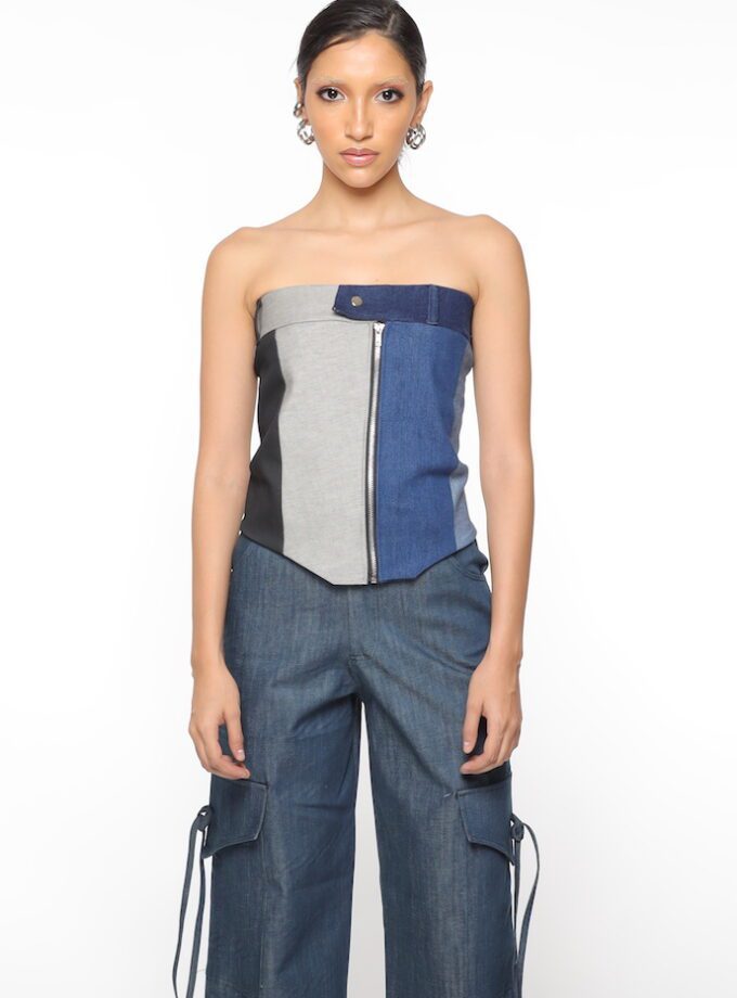 Burgos Denim Top