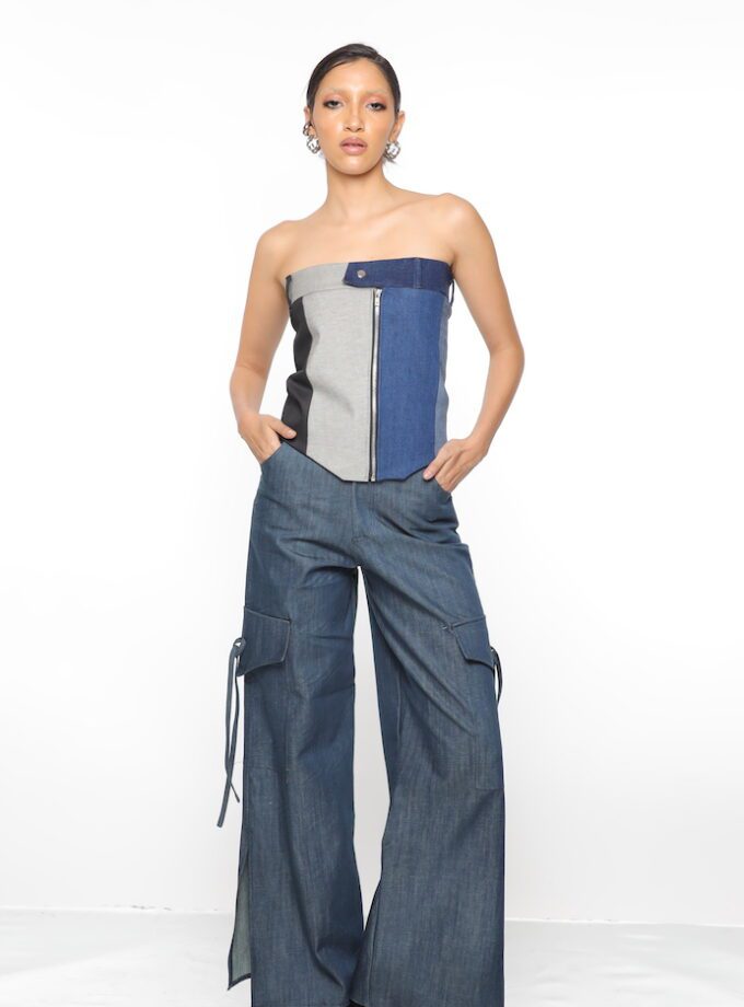 Burgos Denim Top
