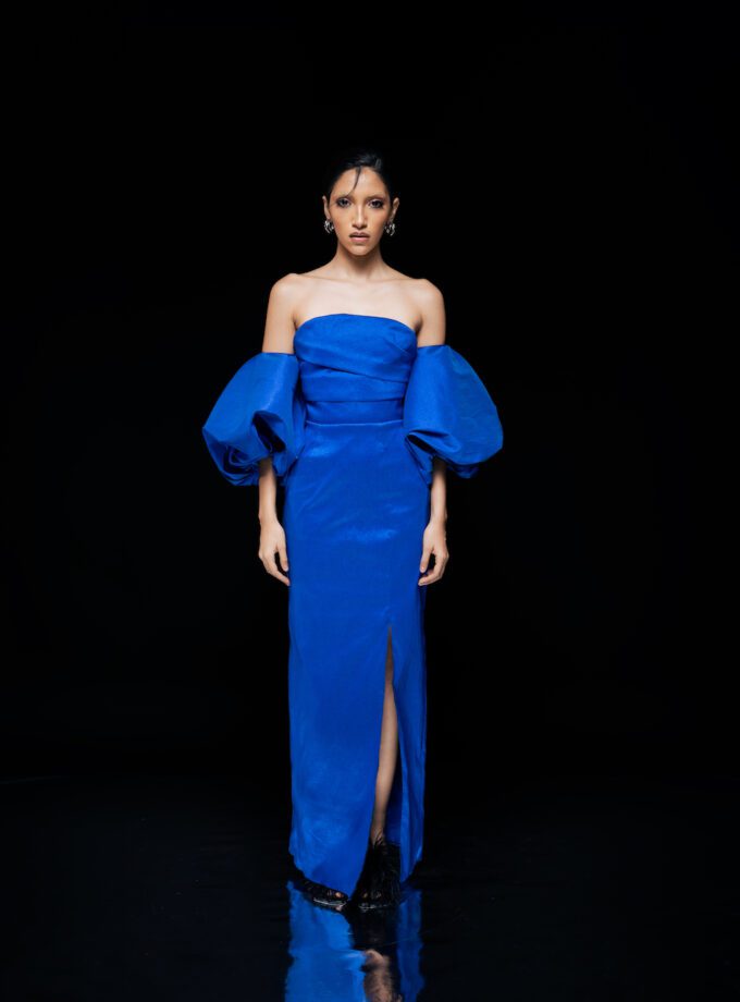Emma Dress Blue