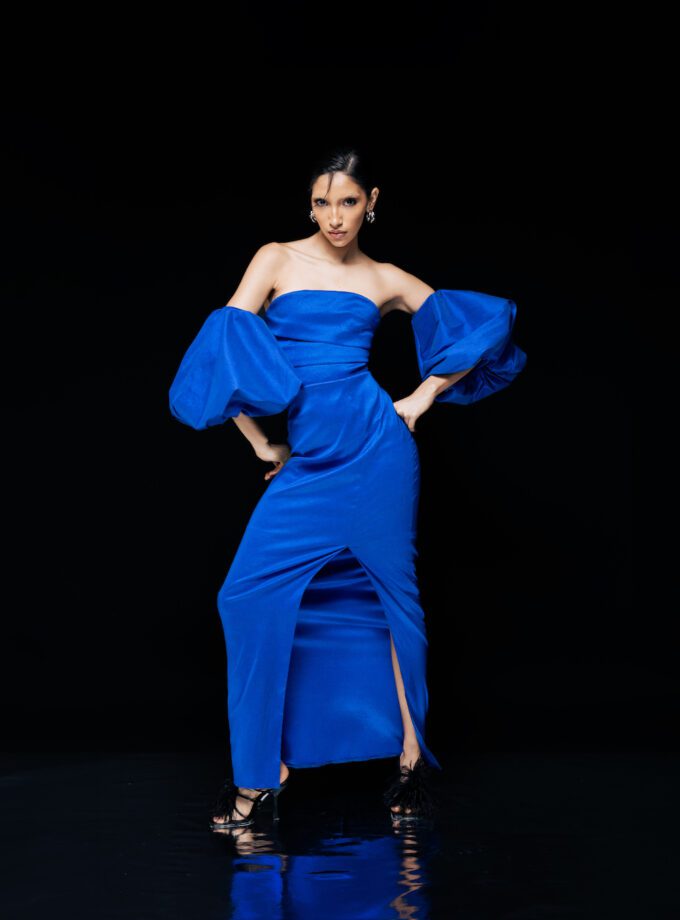 Emma Dress Blue