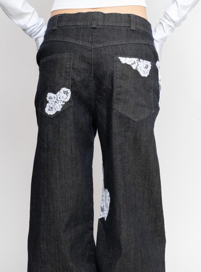 LACE REBEL JEANS